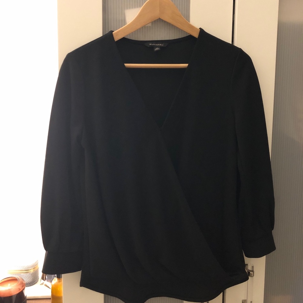 Banana Republic crossover blouse - Picture 6 of 6